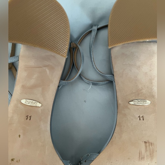 Badgley Mischka light blue strappy heeled sandals - Picture 5 of 5